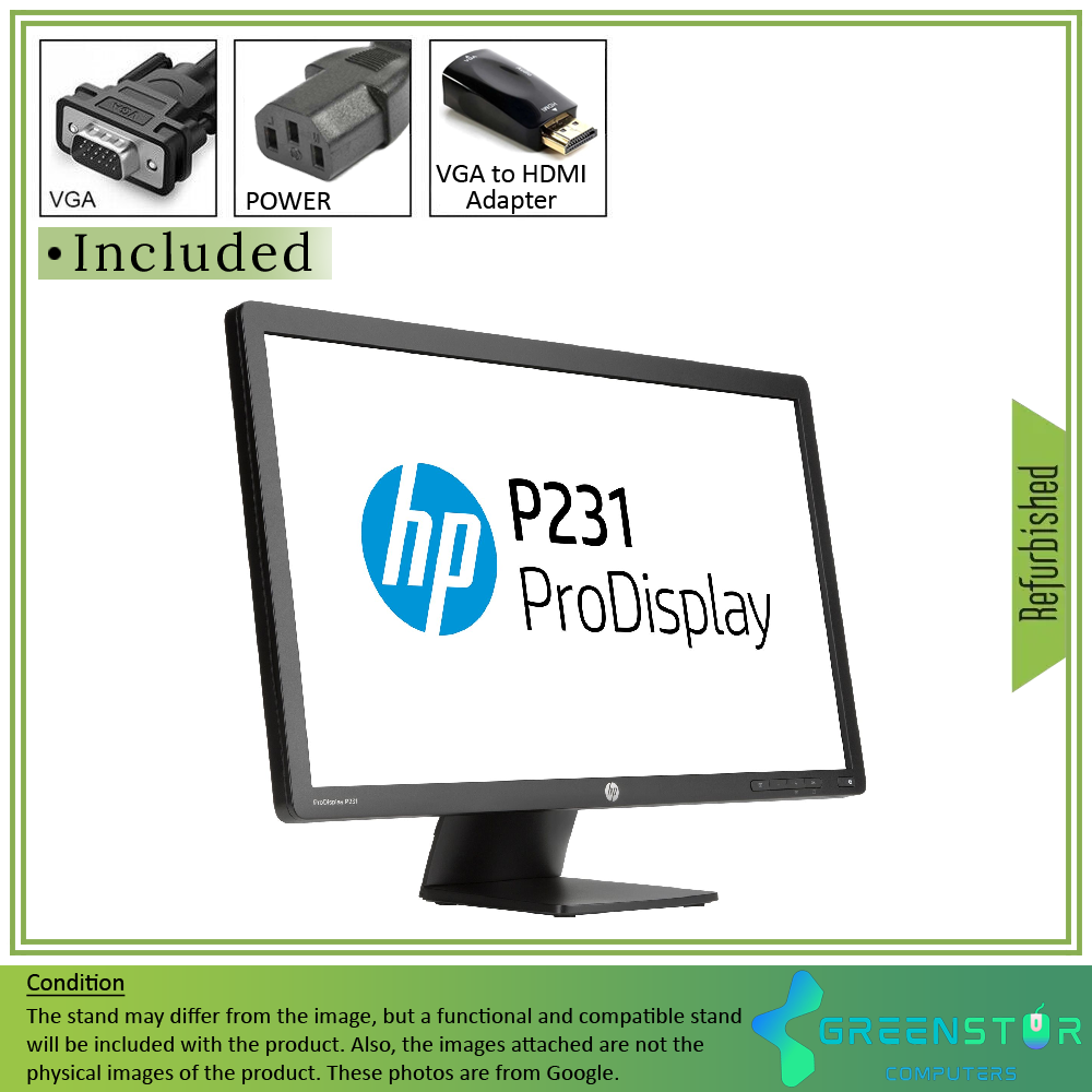 Refurbished(Good) - HP P231 ProDisplay 23